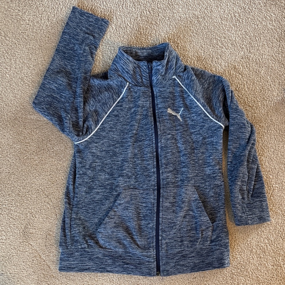 Boys Puma full zip